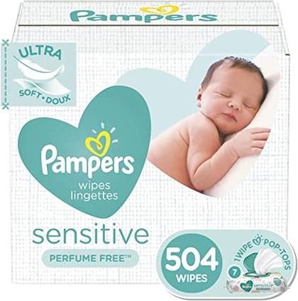 Pampers ευαίσθητα μαντηλάκια μωρών